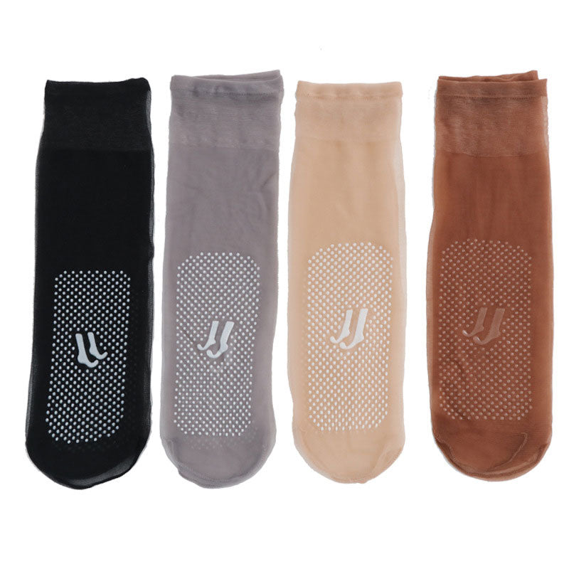 📌 Calze invisibili antiscivolo con cristall