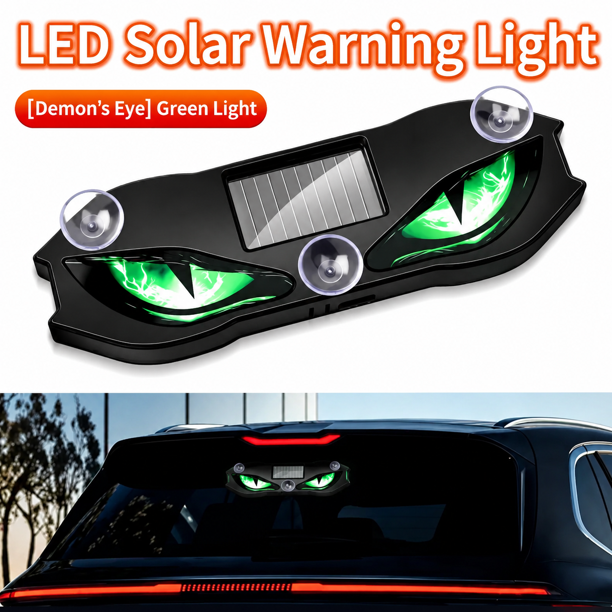 ๐ Luce Anti-Tamponamento "Devil Eye": Rendi la tua Auto Unica e Sicura! ๐