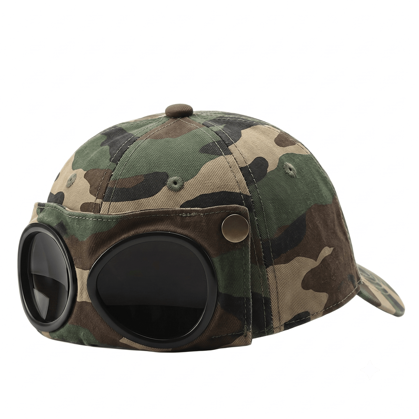 🤣Cappellino da Baseball Stile Aviatore — Con Passanti per Occhiali e Dettagli Retrò! 🧢✨