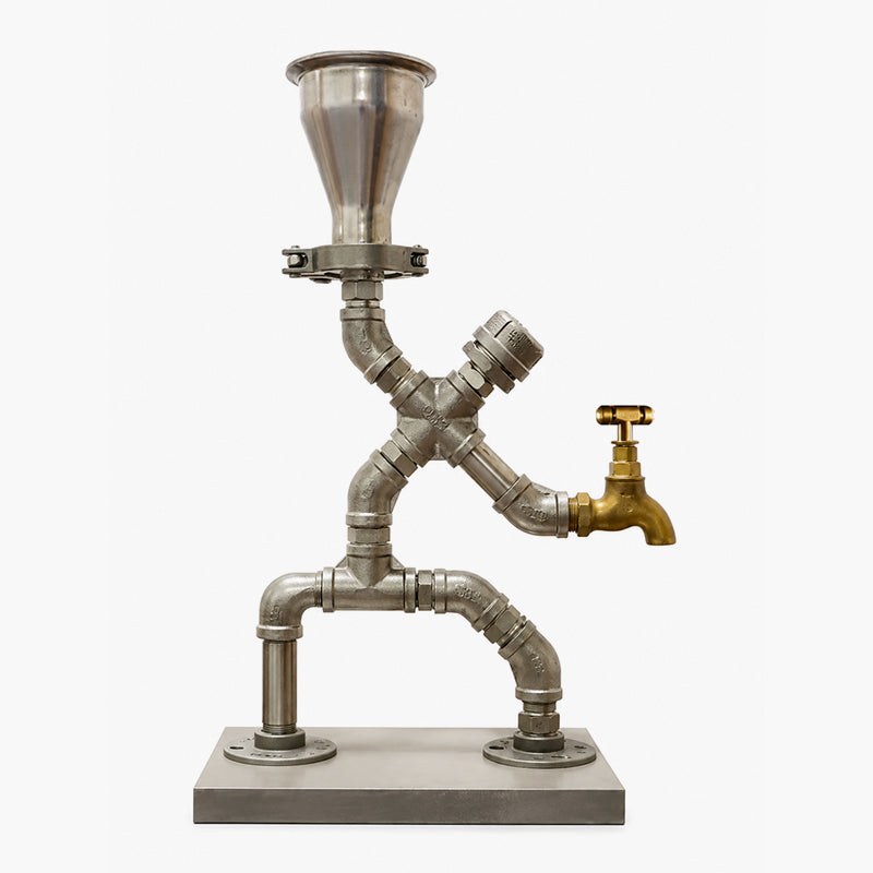 🍷 Distributore di bevande a gravità in stile industriale