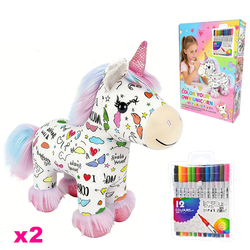 ✨ Il regalo creativo perfetto per i bambini!Set Artistico Giocattolo Lavabile con Pennarelli Inclusi per Bambini Creativi