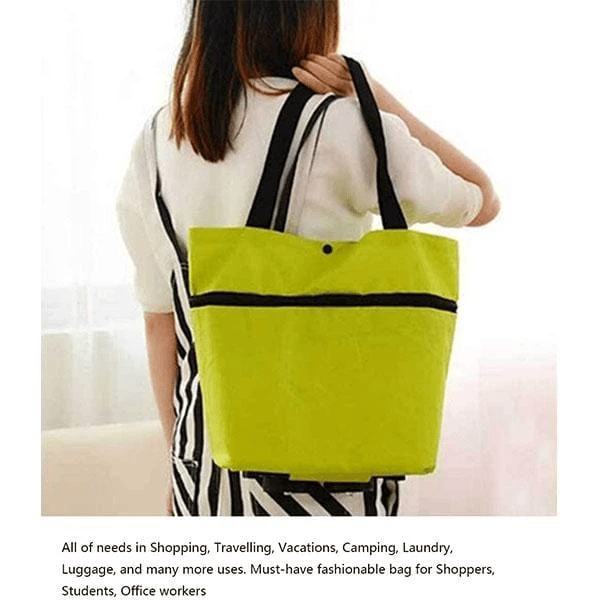 🔥Offerta imperdibile: sconto del 40%🧳Borsa per la spesa pieghevole 2 in 1🛒