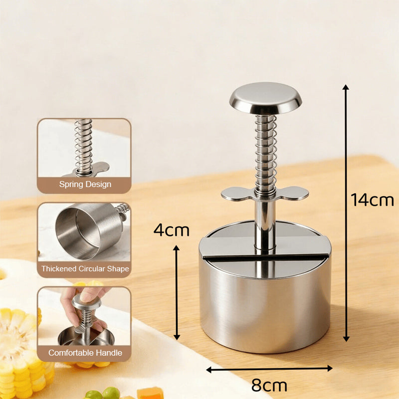🍔Pressa per hamburger in acciaio inox | Prepara facilmente hamburger perfettamente uniformi