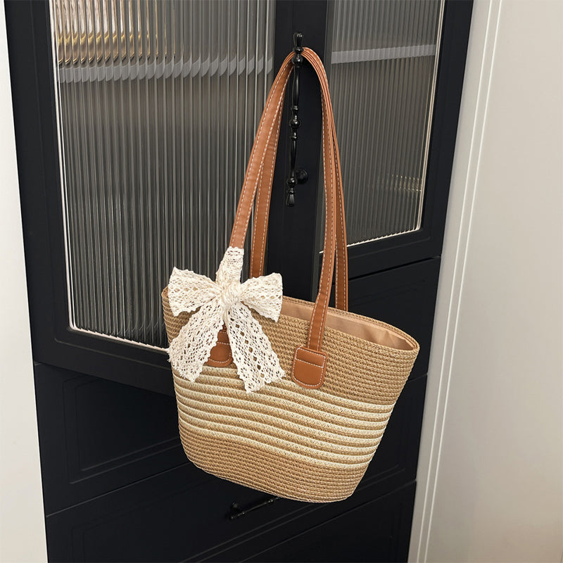 ☀️Eleganza estiva senza tempo, intrecciata con materiali naturali: borsa estiva boho tessuta a mano🌊