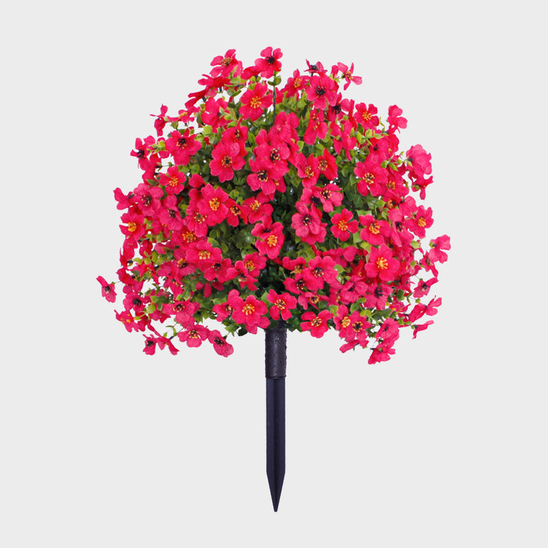 ✨🌷Eucalipto e violette artificiali come decorazione floreale per il terreno