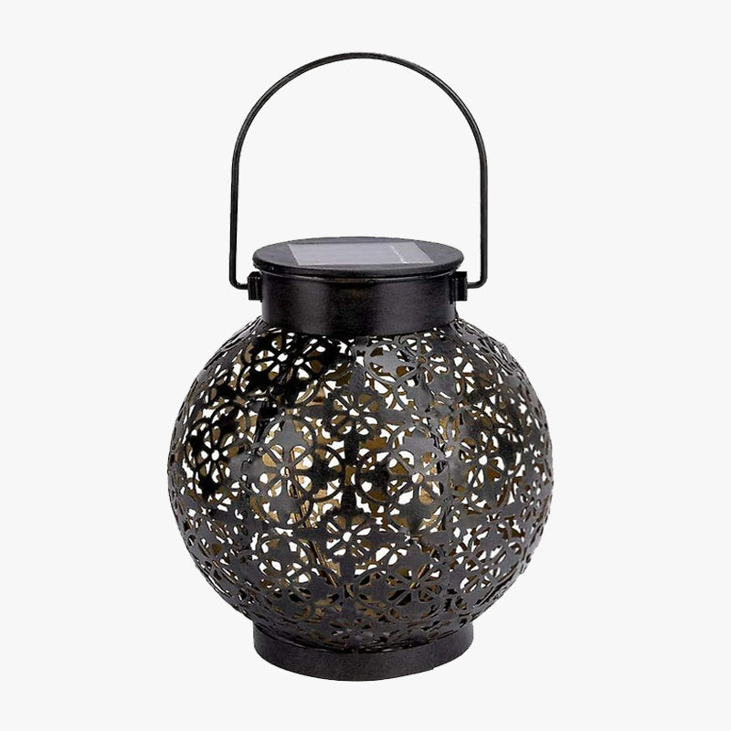 ✨ Trasforma il tuo giardino in un magico paese delle meraviglie! 🌙 Luci solari a motivi cavi 🏮