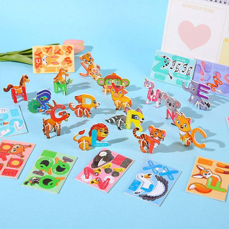 🦋 Esplora la natura con i puzzle 3D! 🐞✨
