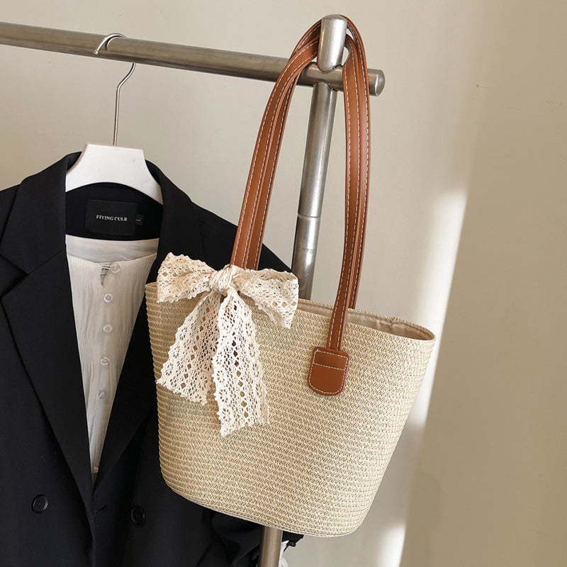 ☀️Eleganza estiva senza tempo, intrecciata con materiali naturali: borsa estiva boho tessuta a mano🌊