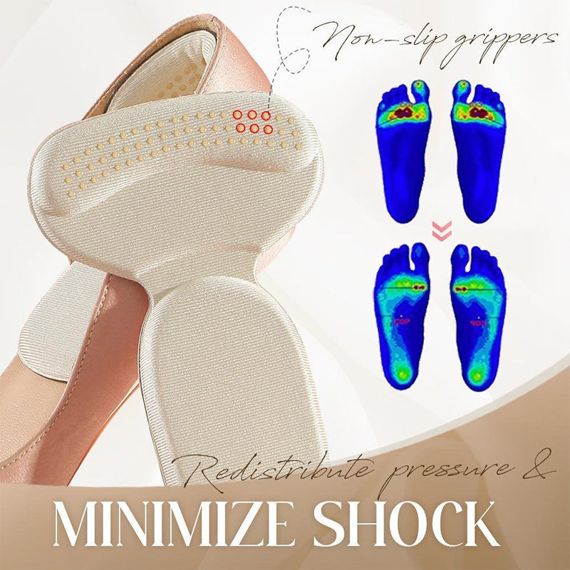 👠 SCONTO DEL 50%! ✨ Cuscinetti adesivi per talloni ritagliabili – Comodi, discreti e anti-vesciche, per un comfort ottimale
