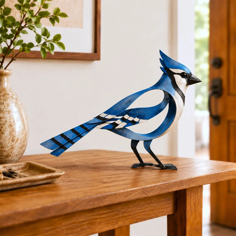 🕊️✨ Scultura d'uccello in metallo--un tocco artistico e leggero per ogni angolo