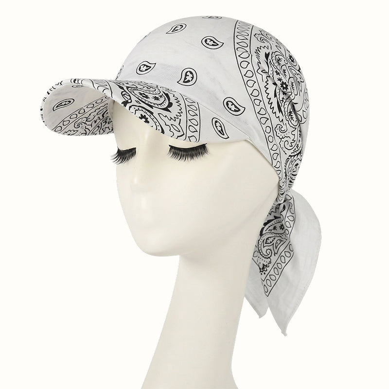 ☀️🧢 Il cappellino Paisley 2 in 1: estetica di alta moda e protezione solare totale!