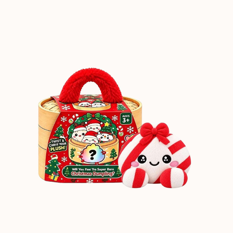 🎄🥟 Peluche Ravioli di Natale – Il regalo che apriranno, abbracceranno e mostreranno a tutti
