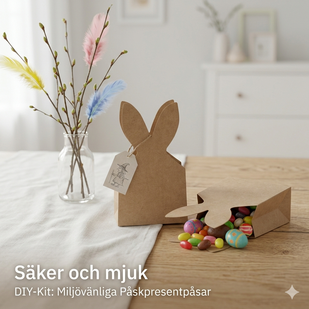 🐰 Decora la tua Pasqua: crea i tuoi sacchetti a forma di coniglietto pasquale con il nostro kit fai da te!🐰🌷