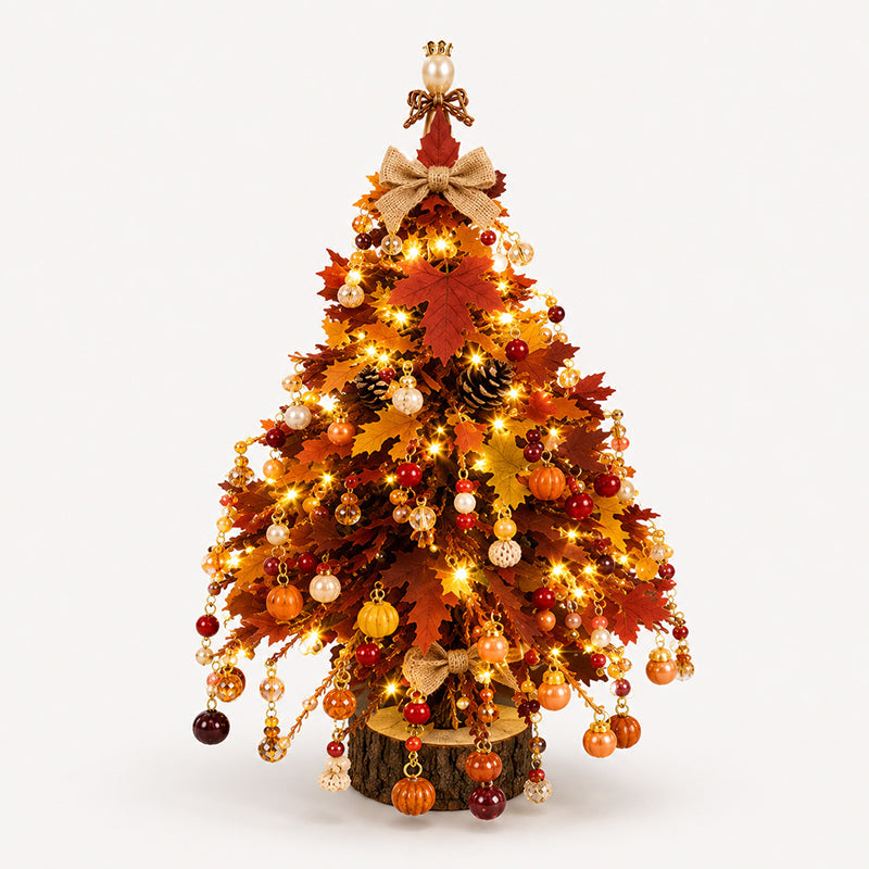 🎄✨ Kit fai da te per albero di Natale con perline – 🎅Crea la tua scintillante decorazione natalizia