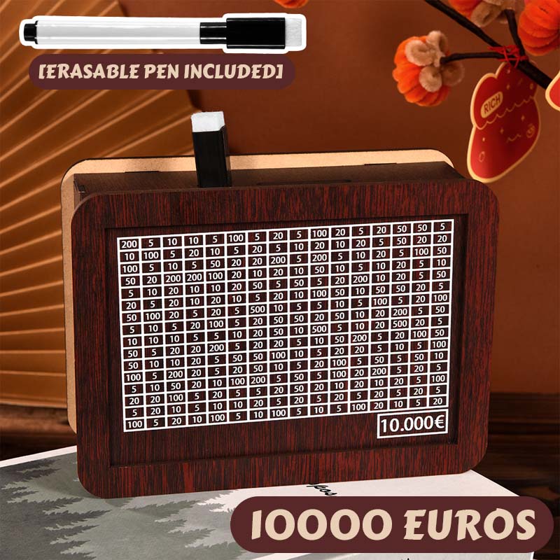 🔥Salvadanaio digitale in legno