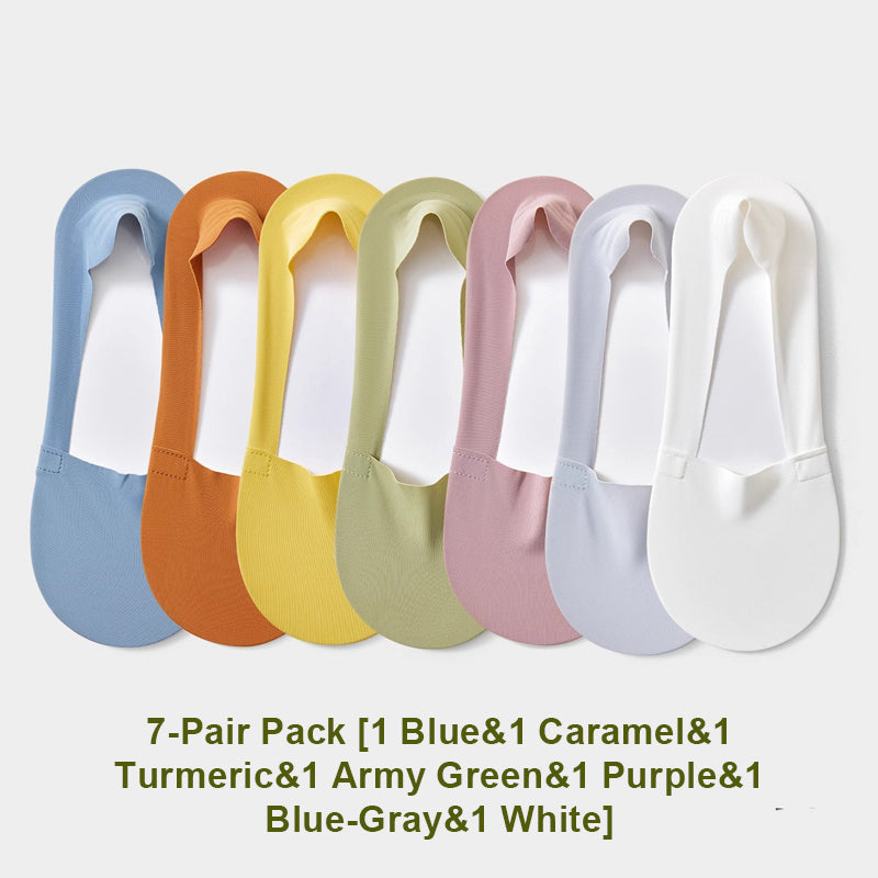 🧦Calzini invisibili in seta ghiaccio