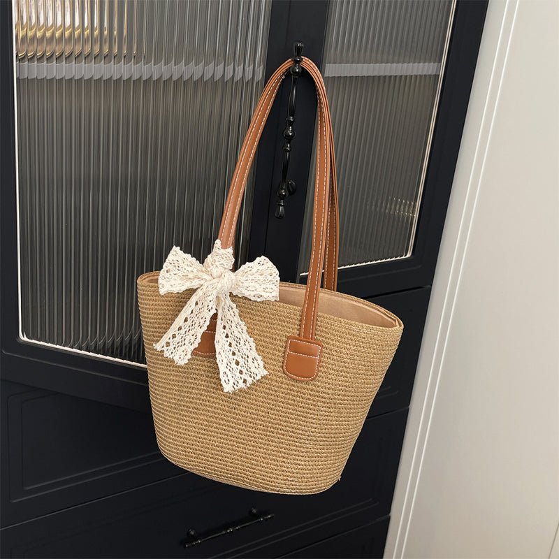 ☀️Eleganza estiva senza tempo, intrecciata con materiali naturali: borsa estiva boho tessuta a mano🌊