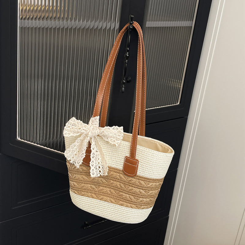 ☀️Eleganza estiva senza tempo, intrecciata con materiali naturali: borsa estiva boho tessuta a mano🌊