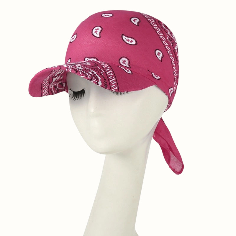 ☀️🧢 Il cappellino Paisley 2 in 1: estetica di alta moda e protezione solare totale!