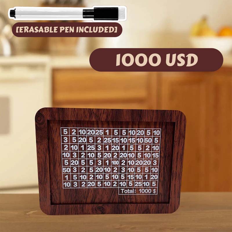 🔥Salvadanaio digitale in legno