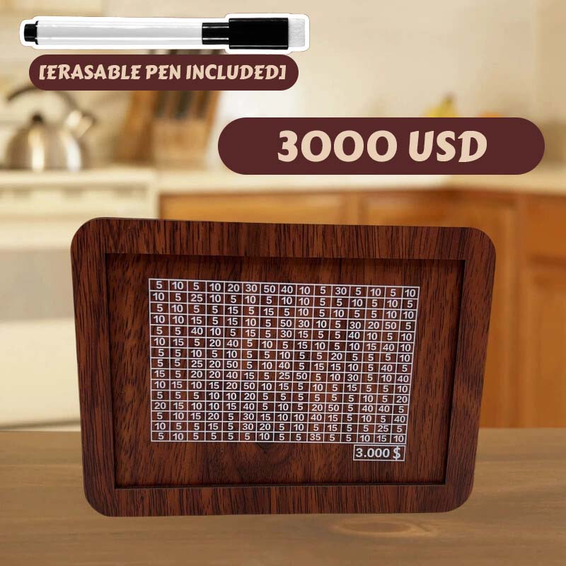 🔥Salvadanaio digitale in legno