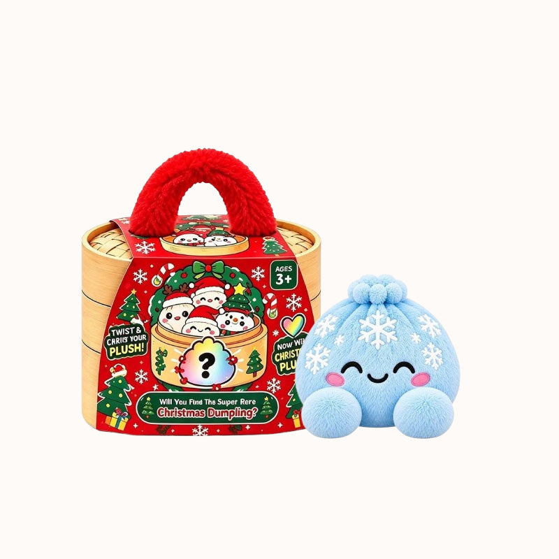 🎄🥟 Peluche Ravioli di Natale – Il regalo che apriranno, abbracceranno e mostreranno a tutti