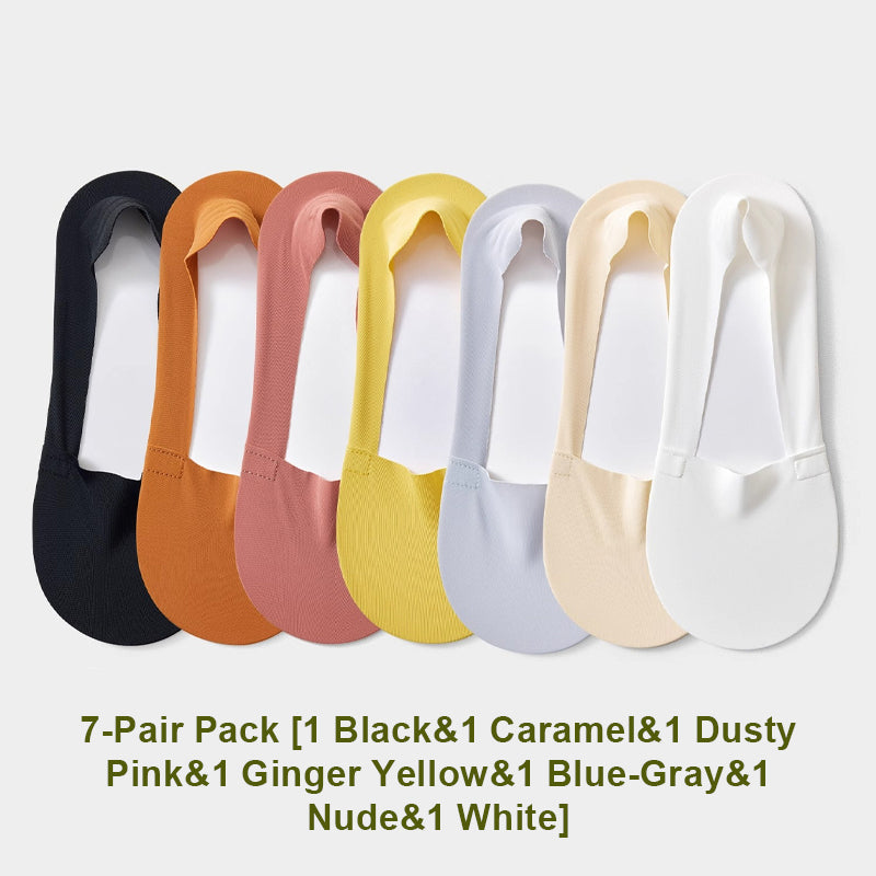 🧦Calzini invisibili in seta ghiaccio