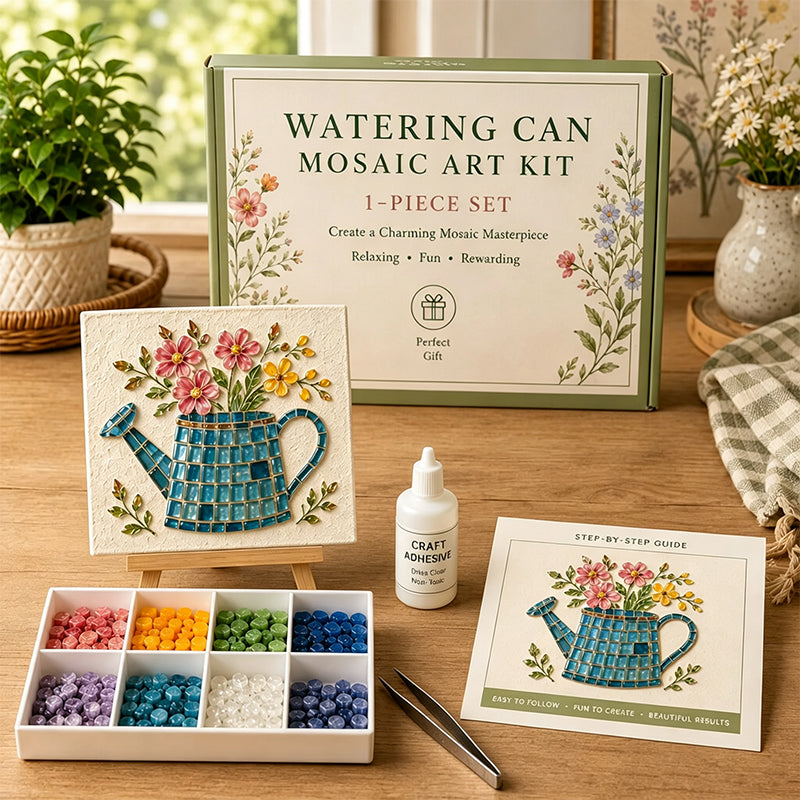 🌻🏡 Kit fai da te per mosaico da giardino in stile cottage: crea il tuo capolavoro