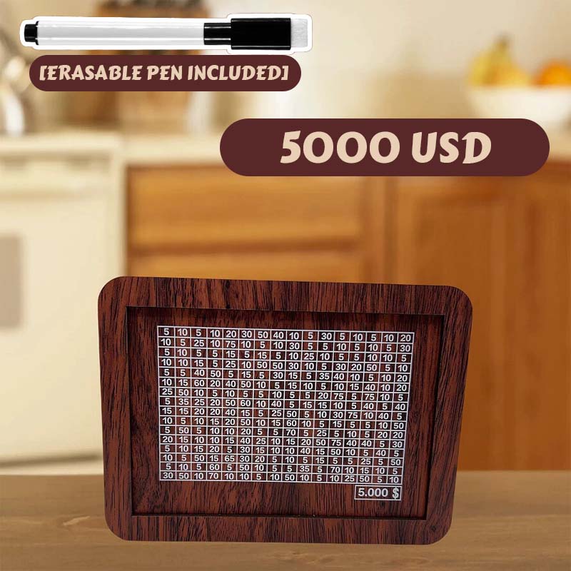 🔥Salvadanaio digitale in legno