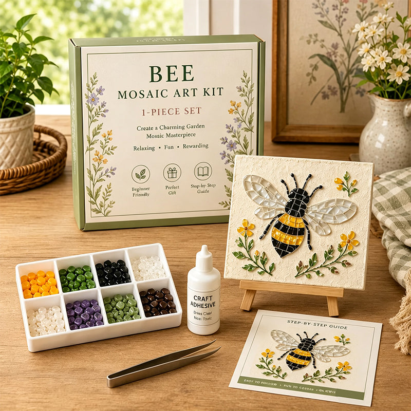 🌻🏡 Kit fai da te per mosaico da giardino in stile cottage: crea il tuo capolavoro