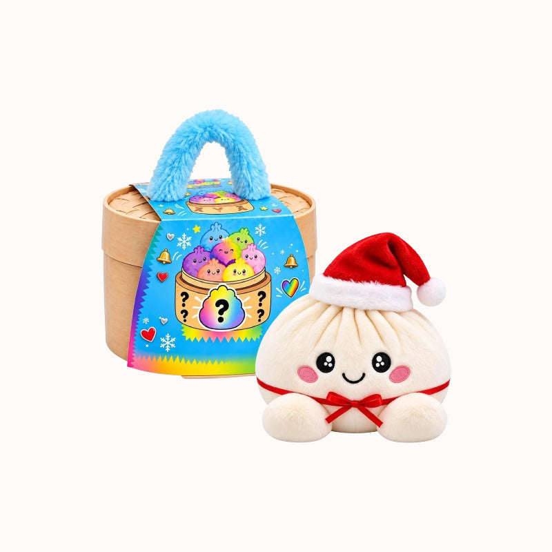 🎄🥟 Peluche Ravioli di Natale – Il regalo che apriranno, abbracceranno e mostreranno a tutti