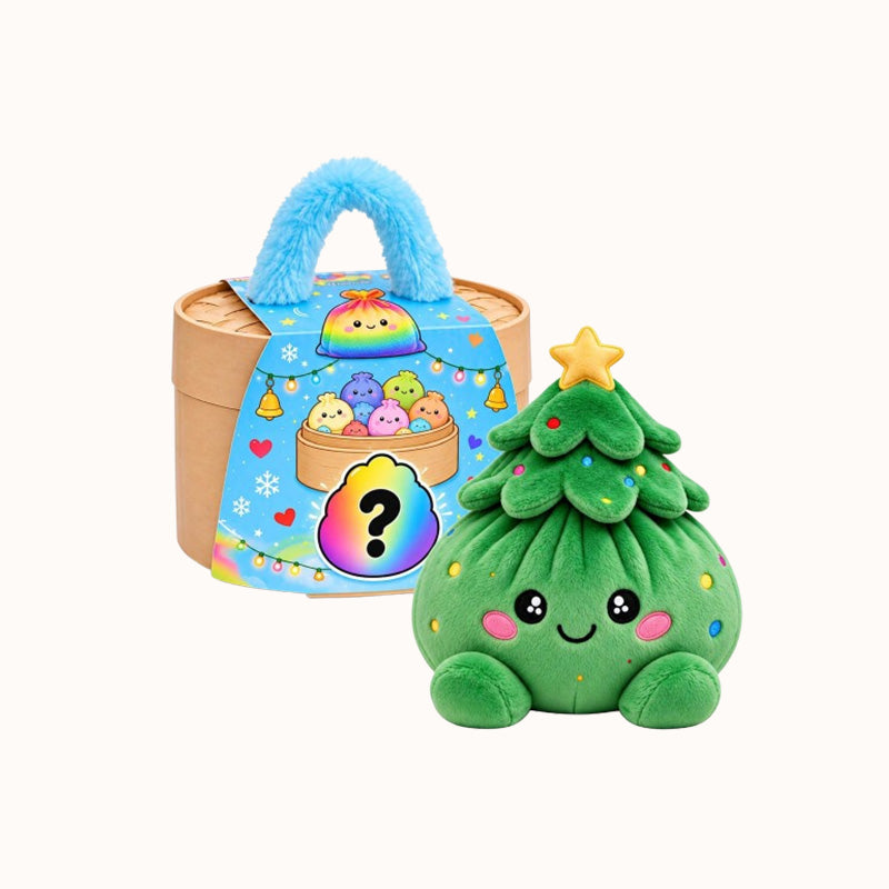 🎄🥟 Peluche Ravioli di Natale – Il regalo che apriranno, abbracceranno e mostreranno a tutti