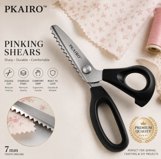 ✂️Forbici a zig-zag professionali in acciaio inossidabile da 23 cm✨Adatto per cucito e lavori di bricolage