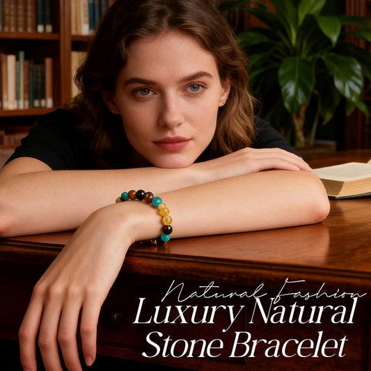 📿 Braccialetto fatto a mano con cristalli energetici