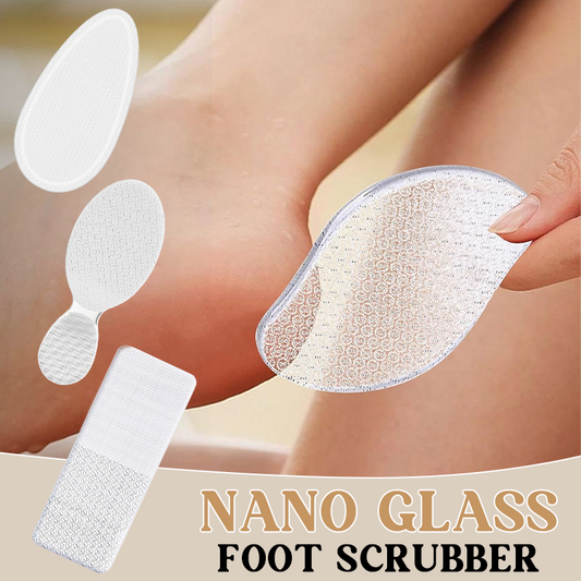 ✨ Lima per piedi in nano vetro · Cura di precisione a doppia faccia