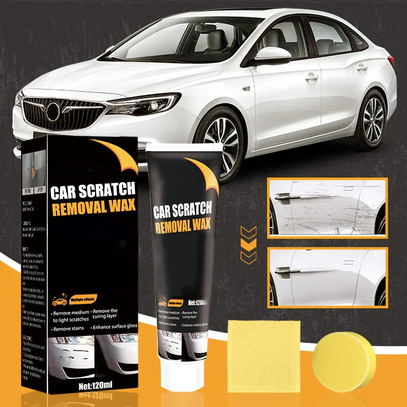 🚗✨Addio graffi, senza andare dal carrozziere!  - Pasta lucidante per auto per ridurre i graffi 💥Per vernici nere e chiare