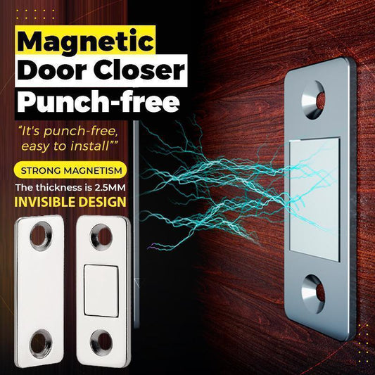 🧲 Chiusura magnetica ultra sottile: viti e adesivo inclusi per un'installazione a tua scelta! ✨