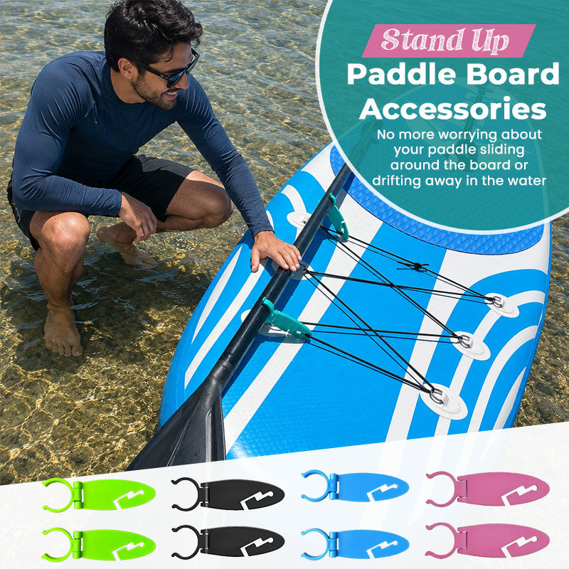 🧘‍♀️ Supporto per pagaia SUP a mani libere: clip di fissaggio sicura per la tavola! 🚣