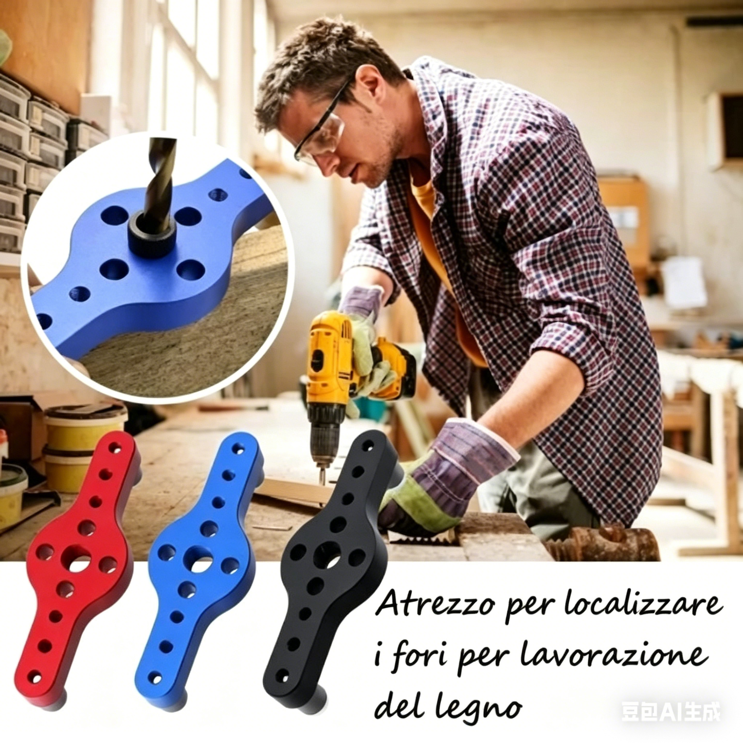 Mai più fori storti! La dima autocentrante definitiva per tasselli 📐✨