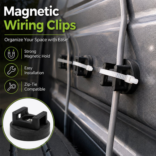 ✨ Clip Magnetiche Portacavi — Presa Salda & Anti-Graffio per un Ordine Perfetto! 🧲✨