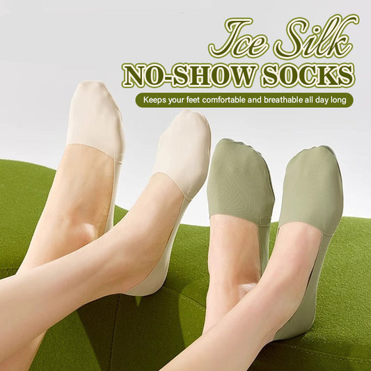 🧦Calzini invisibili in seta ghiaccio