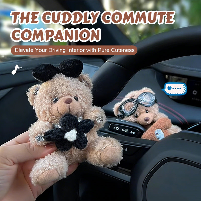 Il compagno di viaggio coccoloso 🧸 — Esalta l'abitacolo della tua auto con pura tenerezza