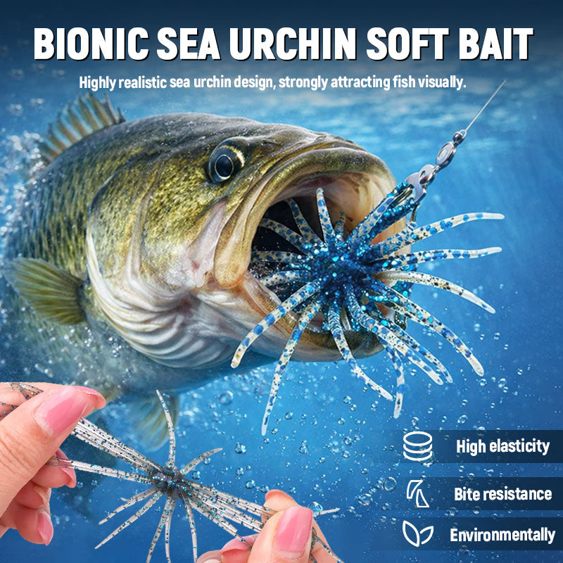 ✨Sconto limitato del 48%🐟 Esca morbida bionica di riccio di mar