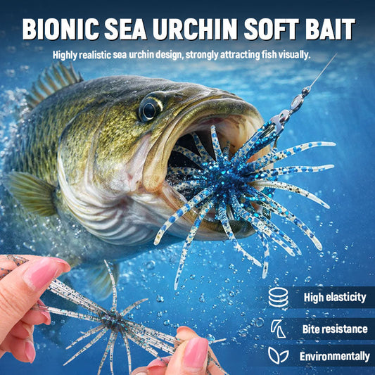 ✨Sconto limitato del 48%🐟 Esca morbida bionica di riccio di mar