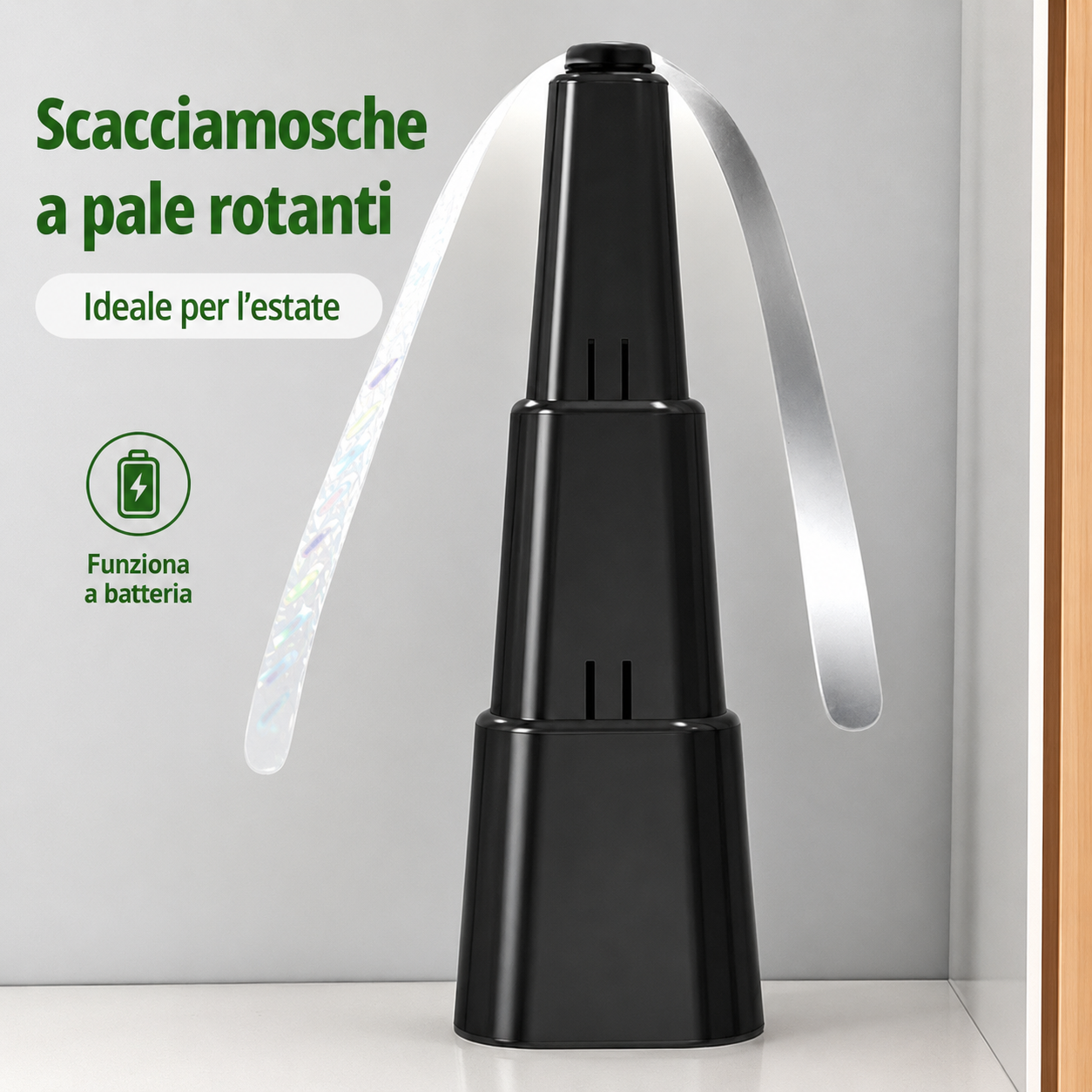 ☀️Novità dell'estate--🔋Dispositivo per il controllo di mosche e zanzare all'aperto