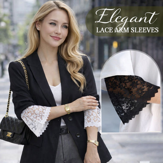 ✨Approfitta di uno sconto del 48% l'ultimo giorno!🌸 Eleganti maniche in pizz
