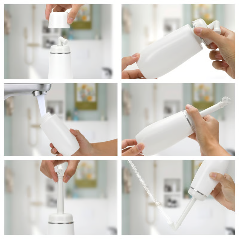 💧Sciacqua portatile🧼– 🕌Perfetto per l'igiene quotidiana, a prova di perdite
