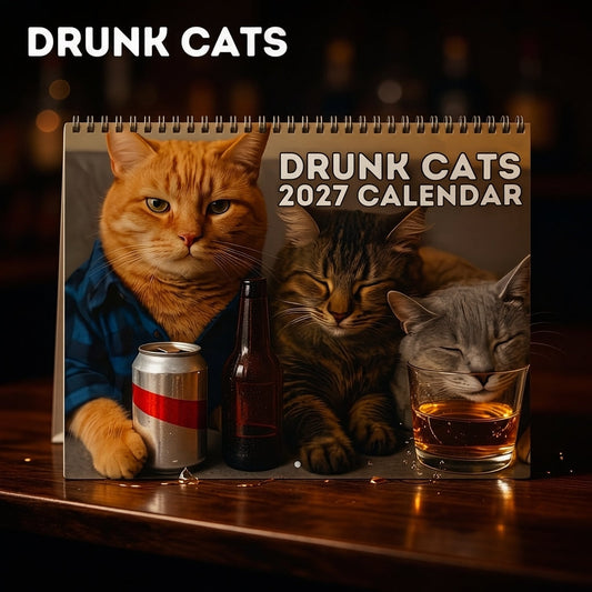 🍺🐱Calendario Gatti Ubriachi 2027