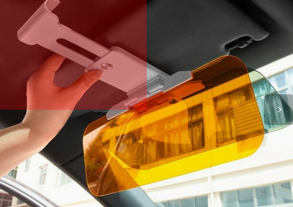 🚗 Parasole universale per auto con protezione antiriflesso polarizzata