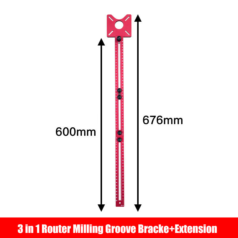 🛠️ Supporto Fresatrice 3-in-1 in Alluminio — Precisione Millimetrica per il tuo Banco Lavoro 📐